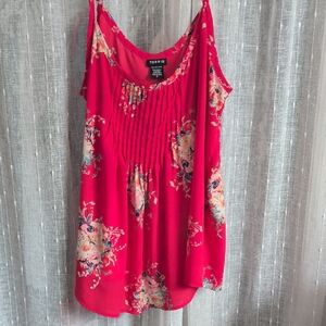 Torrid Floral Tank Top